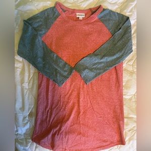 LuLaRoe baseball tee